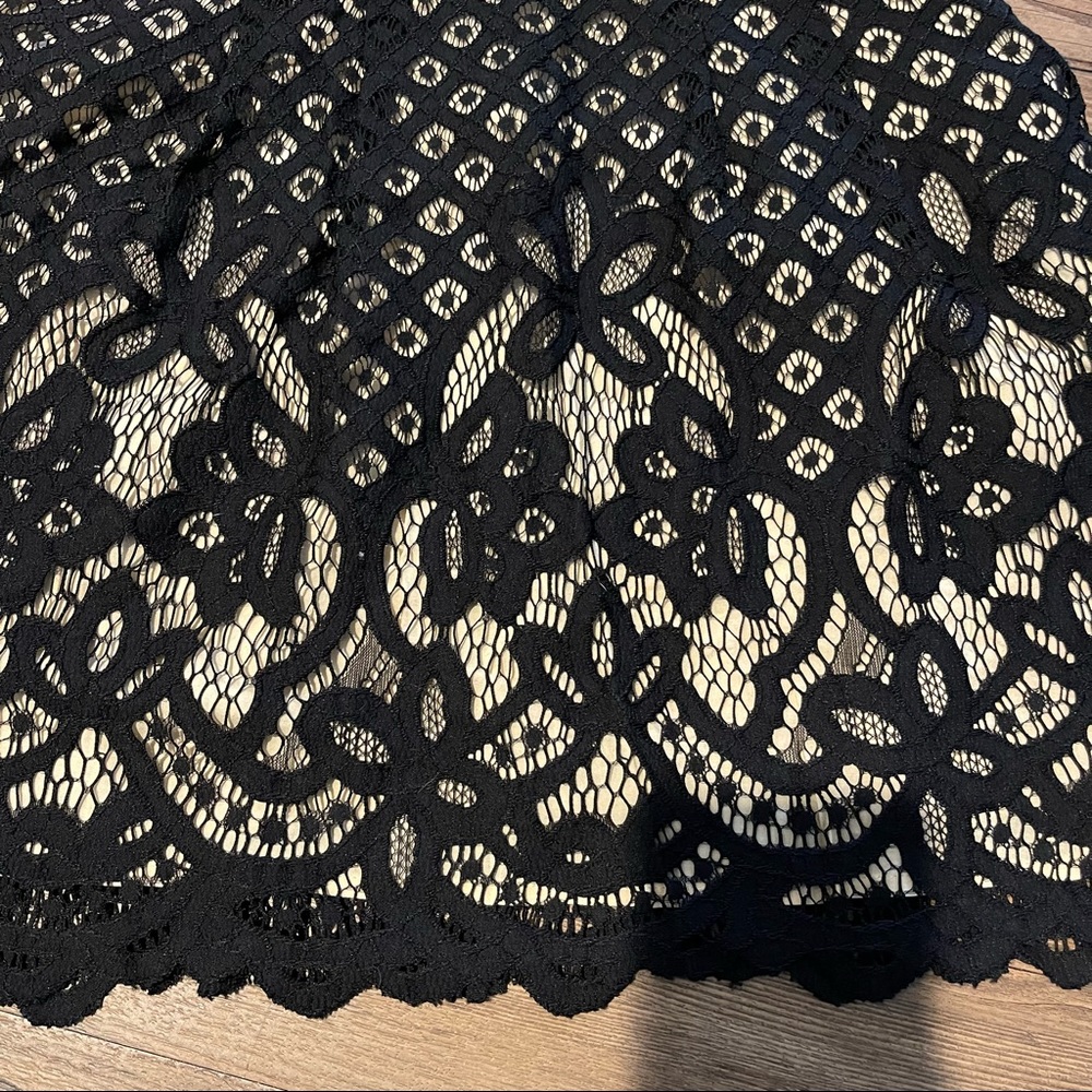 Free People | Million Lovers Lace Dress in Black - Picture 9 of 16